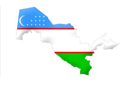 Republic of Uzbekistanの写真素材