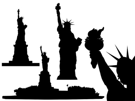 Statue of Liberty のイラスト素材