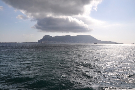 Gibraltar rockの写真素材