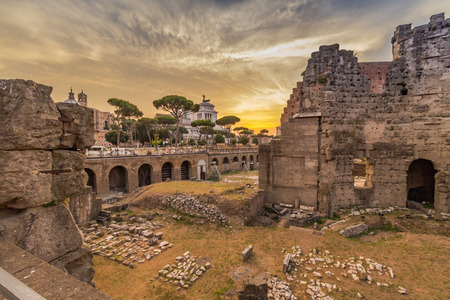 Roman Forumの写真素材