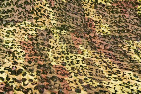 Military camouflage nets texture.の写真素材