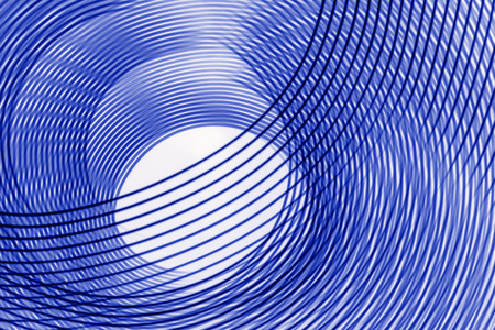 Abstract line from LED light.Used invert for white background.の写真素材