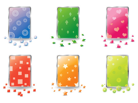 Set of  bannersのイラスト素材