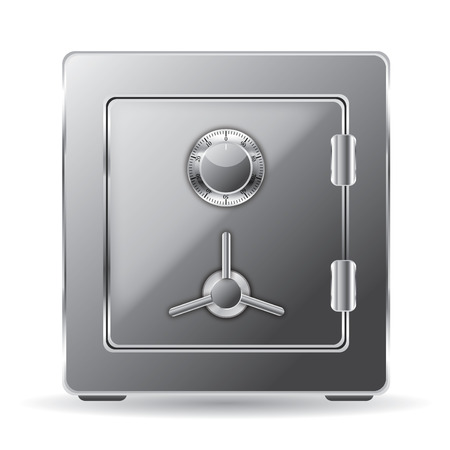  steel safeのイラスト素材