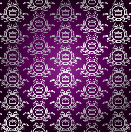 Seamless vector wallpaperのイラスト素材