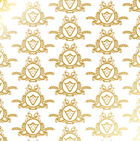 Seamless vector wallpaperのイラスト素材