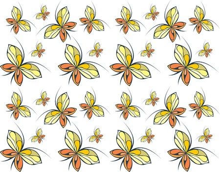 batterfly patternの写真素材