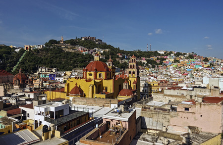 urban landscape from Guanajuato Mexicoのeditorial素材