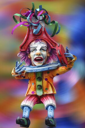 the sad clown background.の写真素材