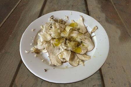 porcini mushroom salad? 328の写真素材