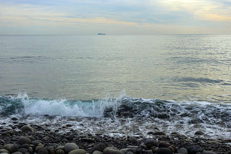 sea of Sicilyの写真素材