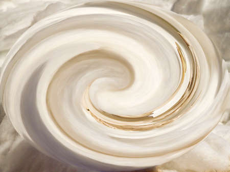 Abstract 400 white spiralの写真素材