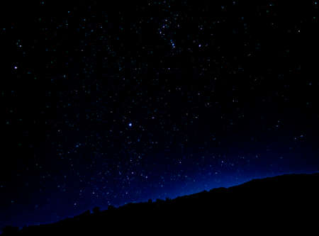 starry night on Etna