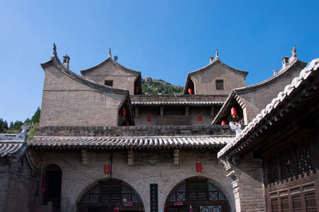 Lijiashan Folk House at Qikou Ancient Town, Linxian County, Shanxi, China
