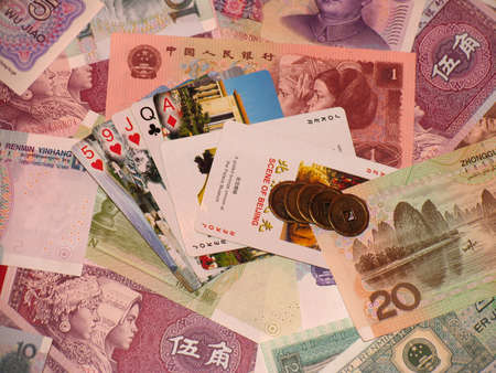 Chinese Money and cards