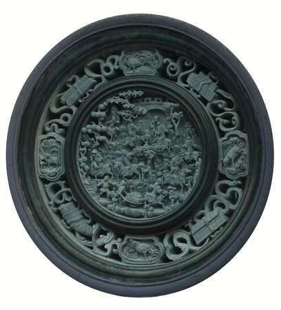 Temple in Shanghai, Chinaの写真素材