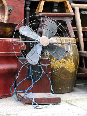 Flea Market in Shanghai, China,の写真素材