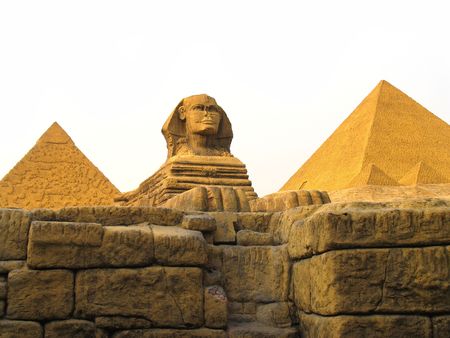 Egypt's replica in a theme park in Shengzheng, China