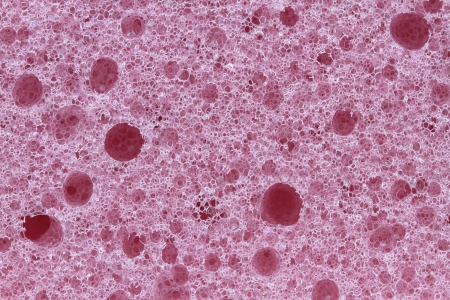 background of a pink spongeの写真素材