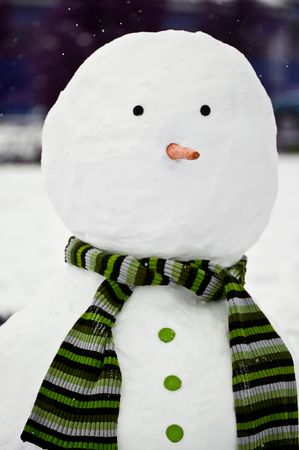 Snowmanの写真素材