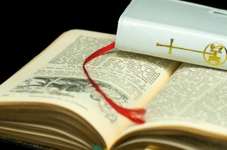 picture of sacred symbols of Christianityの写真素材