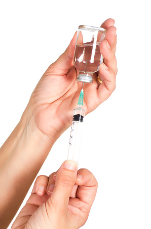 picture of beauty treatments with injectionsの写真素材
