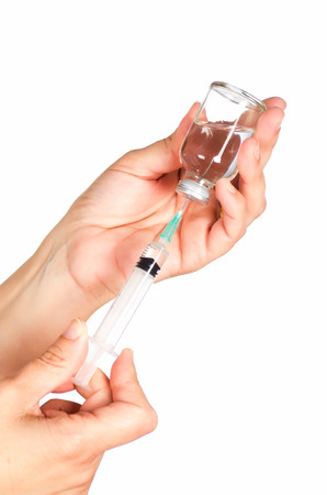picture of beauty treatments with injectionsの写真素材