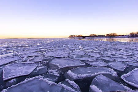 Beautiful landscapes surrounding the city.の写真素材
