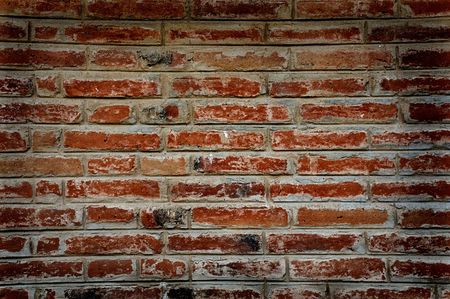 brick wall texture with a slight vignette