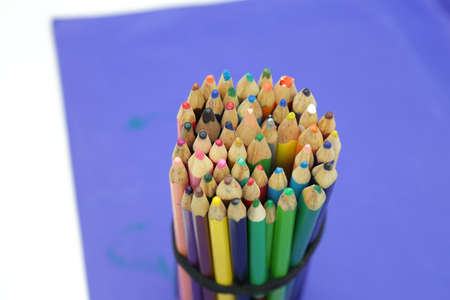 colored pencils for school drawing.