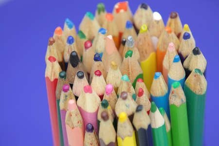 colored pencils for school drawing.