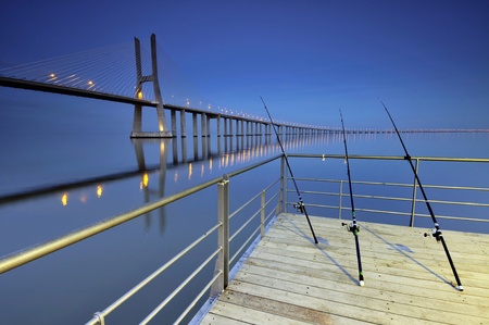 Bridge in Lisbon, Portugal