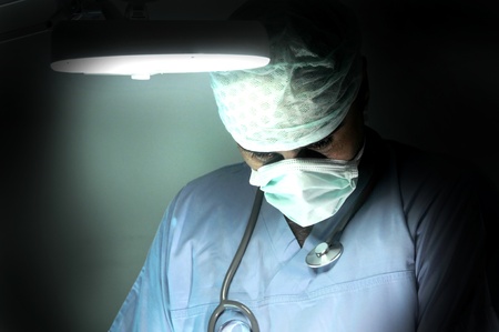 Portrait of a doctor in uniform 