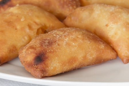 dish with dumplings