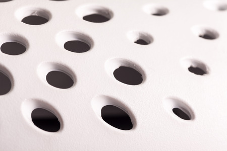 abstract image of plastic honeycomb meshの写真素材