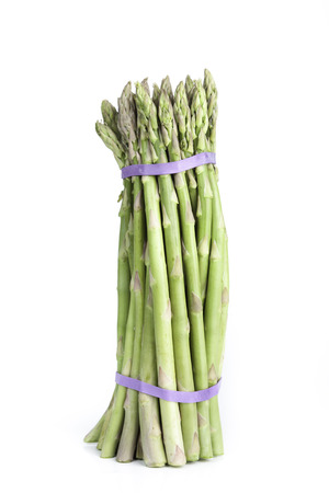 bunch of asparagusの写真素材