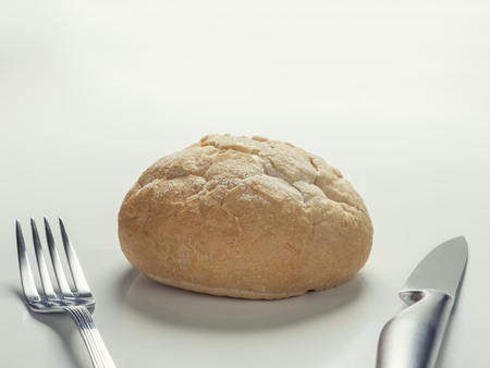Fresh Artisan Breadの写真素材