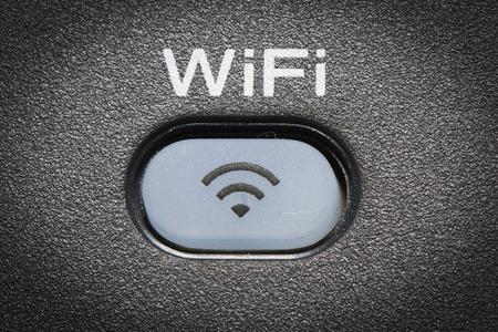 wifi buttonの写真素材