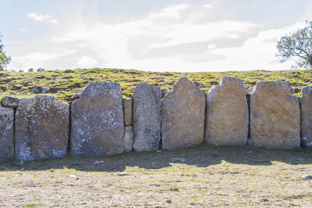 Archaeological site of Castro, Spainの写真素材