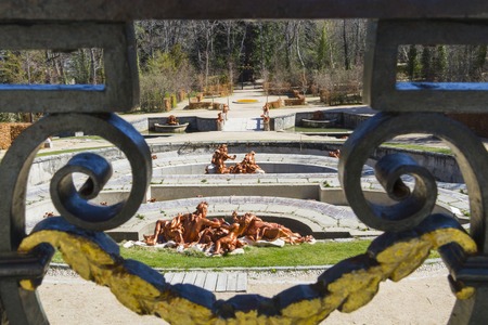 Historic Palace Gardensの写真素材