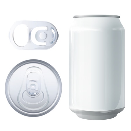 Can and elementsのイラスト素材