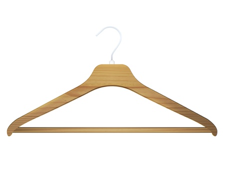hanger on white background   design のイラスト素材