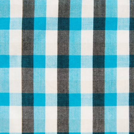 blue, black and white checkered pattern texture. Abstract background 