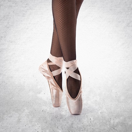 Woman dancing ballet