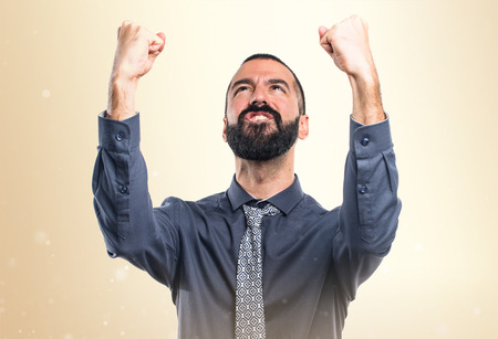 Lucky manの写真素材