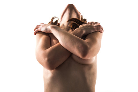 Artistic nude womanの写真素材