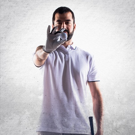 Golfer manの写真素材