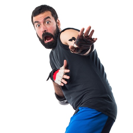 Frightened Skaterの写真素材