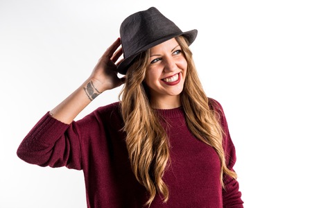 Hipster young girl