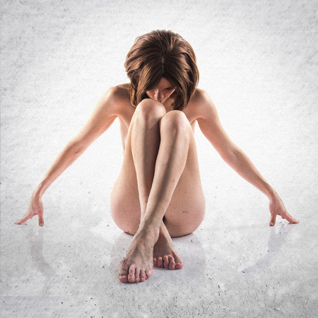 Nude womanの写真素材